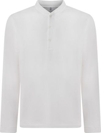 Brunello Cucinelli T-Shirts And Polos Off-White-Uomo