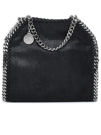 Stella McCartney Black Polyester Mini Falabella Bag