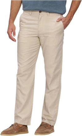 Selected Heren, Broeken, Beige, Maat: W31 L32 Linnen
