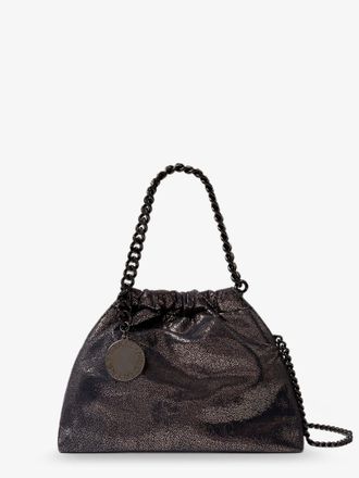 Stella McCartney Borsa a tracolla Falabella in tessuto Eco Shiny Dotted Chamois - STELLA MCCARTNEY - gender_Woman