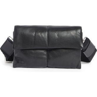 AllSaints Ezra Quilted Crossbody Bag in Black at Nordstrom Rack