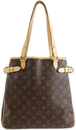 Louis Vuitton Pre-owned Tote Bags, female, Brown, Size: ONE SIZE Pre-owned Canvas louis-vuitton-bags