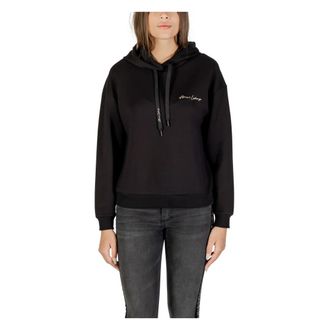 A|X Armani Exchange Moderne Stijl Dames Hoodie - Dames - Hoodies - Zwart - XL - Polyester - Hoodies & sweatvesten