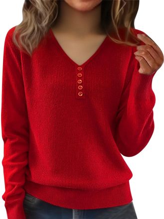 Generic Ladies Jumpers Size 18 red Jumper orangenes t&uuml;t&uuml; Sweaters for Women UK Womens Sweatshirt Womens Sweatshirts Black Blouse Womens Sweatshirt Ladies Clot