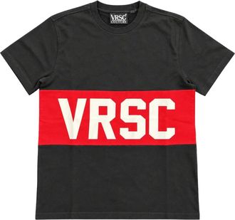 Versace Jeans Couture Camiseta Vrsc Couture - Tops - Hombre - Negro - XL