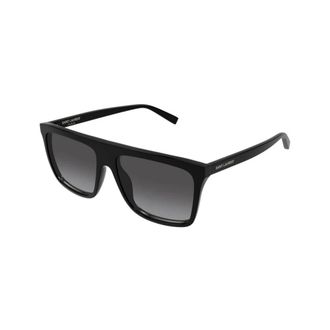 Saint Laurent Square-frame Sunglasses - male - Saint Laurent - Sunglasses - Black - 59 MM - Accessories