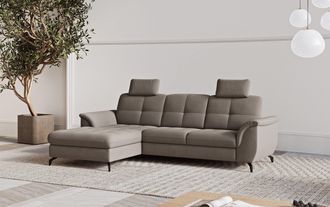 Sit&more Ecksofa »Zora« wahlweise mit Bettfunktion und Bettkasten