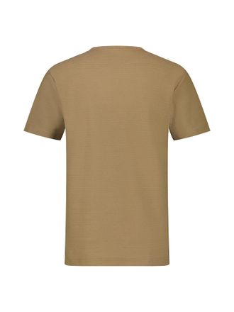 Lerros T-Shirt LERROS Herren T-Shirt mit V-Ausschnitt, Herren, Gr. XL, beige (desert sand), 100% Baumwolle, V-Ausschnitt, Shirts T-Shirt