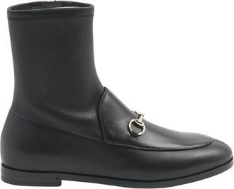 Gucci Ankle Boots, female, Black, Size: 7 1/2 US Jordaan Ankle Boot