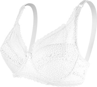 Generic Bras for Women Multipack Bras with Pockets Well Sexy Feeling Thin No Buckle Unit Type Lace Underwear Wireless Bra for Woman Bras for Women Multipack B