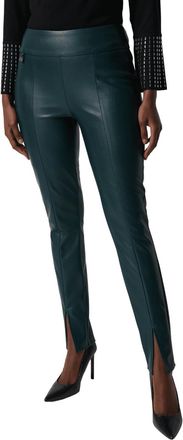 Joseph Ribkoff High Waisted Slim Trousers In Emerald
