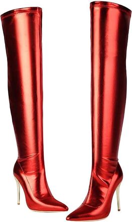Generic Womens High Heel Over The Knee Boots Platform Elastic Thick Sole Long Boots