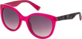 Police Roze Acetaat Zonnebril voor Vrouwen - Dames - Zonnebrillen - Roze - ONE Size - Accessoires