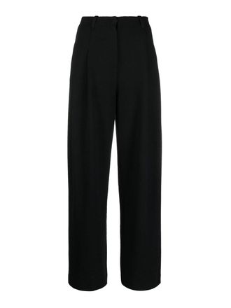 Emporio Armani High-wasited pleated trousers