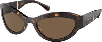 Michael Kors Womens Burano 59mm Dark Tortoise Sunglasses MK2198-300673-59