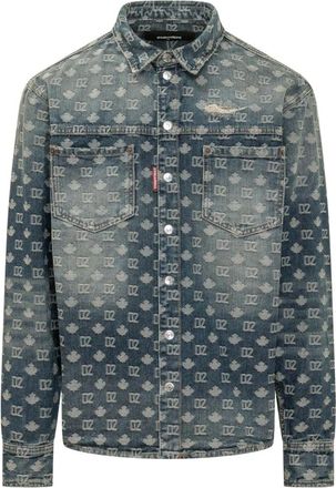 Dsquared2 Hombre, Camisas, Azul, Talla: XL