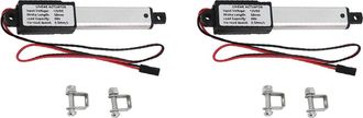 OEM Adecuado Para 2 Actuadores Lineales Miniatura, Carrera De 2 Pulgadas, 90 N/20,3 Lb, Actuadores De Motor Lineal De Velocidad De 9,5 Mm/s