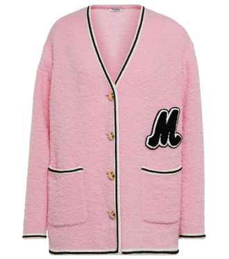 Miu Miu Wool-blend boucle cardigan