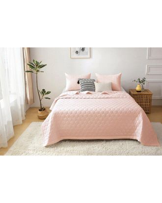 St. James Home Better Style Honeycomb Quilt Set