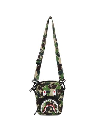 A Bathing Ape Abc Camo Shark Mini Bag m