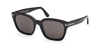 Tom Ford FT1216 HAYLAY 01A Womens Sunglasses Black Size 53