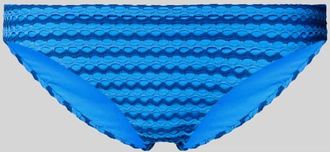 Seafolly Bikinihose mit Strukturmuster in Blau, Gr&ouml;&szlig;e 36