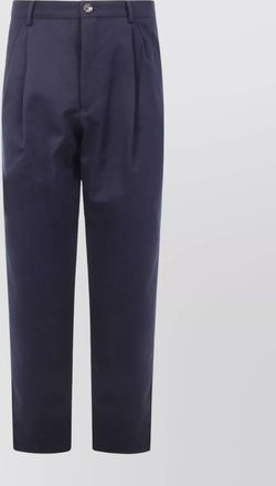Brunello Cucinelli double pleats chino trousers