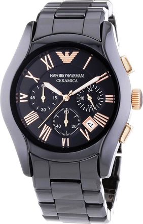 Emporio Armani Herenhorloge Kwarts Zwart