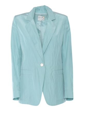 Forte_Forte Forte_Forte Light Blue Blazer