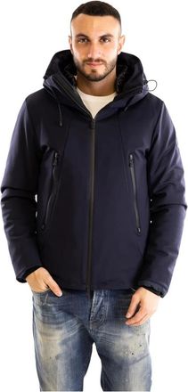 People of Shibuya Haneda Pm 981 Jas - Heren - Winterjassen - Blauw - XL - Jassen