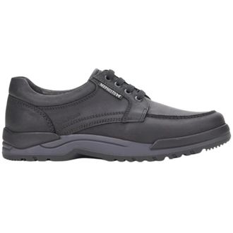 Mephisto Stevige veterschoen voor wandelen - Heren - Veterschoenen - Zwart - 47 EU - Leer - Schoenen