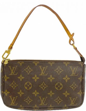 Louis Vuitton Brown Pouch (Pre-Owned)