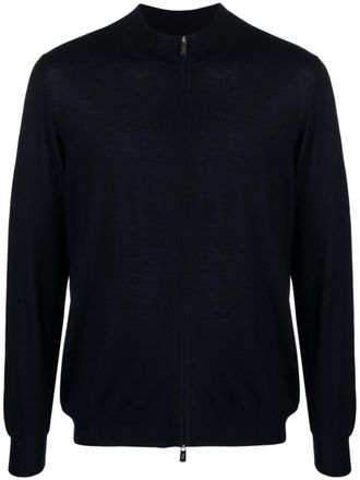 Fedeli Wollen vest - Blauw