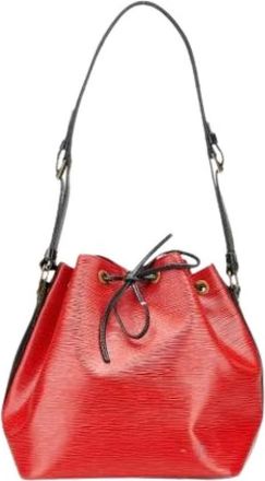 Louis Vuitton Pre-owned Bucket Bags, female, Red, Size: ONE SIZE Pre-owned Vintage Bucket Bag
