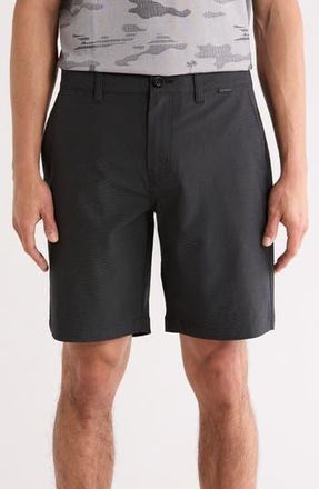 Travis Mathew Dolphin Patrol Shorts in Black/Quiet Shade at Nordstrom Rack, Size 32