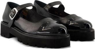 Carel Mocassini con fibbia e plateau - Nero