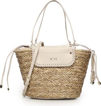 V&deg; 73 Vanna Schoudertas - Dames - Schoudertassen - Beige - ONE Size - Tassen