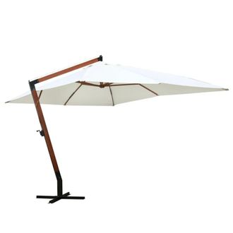 Berkfield Home Parasol 300 x 400 cm White