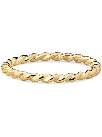Devata Twisted Rope Ring in 14K Gold, 2mm in Yellow Gold at Nordstrom, Size 8
