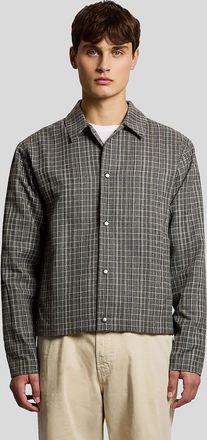 Lyle & Scott Lyle And Scott Mens Lightweight Check Overshirt - Size: Regular/34