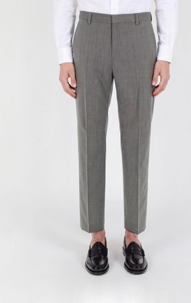 HUGO BOSS Straight-Leg Pleated Tailored Trousers in Virgin Wool