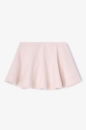 Ganni Pink Peacoat Wool Circle Skirt - Size 10/12