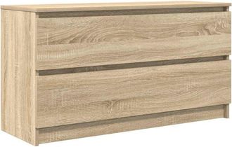 vidaXL Vidaxl - Mueble de tv madera de ingeniería roble Sonoma 100x35x54 cm