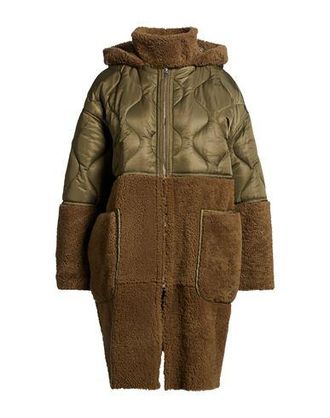 BLANCHA ROPA DE ABRIGO - Borreguito y pelo ecol&oacute;gico en YOOX.COM