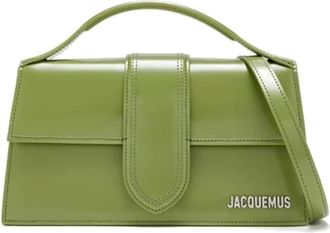 Jacquemus Green Leather Shoulder Bag