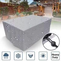 OEM Funda Protectora Rectangular Para Muebles De Jard&iacute;n, Fabricada En Poli&eacute;ster, Impermeable, A Prueba De Polvo Y Resistente A Los Rayos Uv, Para Sillas O