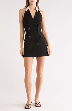 ASTR the Label Perah Sleeveless Minidress in Black at Nordstrom, Size Small