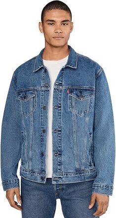 Levi's The Trucker Jacket Mens Coat Washed Away : 2XL, Cotton/Denim