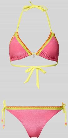 Banana Moon Banana Moon Bikini mit Ziersteinen Modell Blucostora in Pink, Gr&ouml;&szlig;e XXL