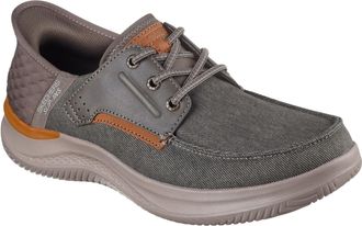 Skechers Mens Boat Shoe, BRN, 10 UK